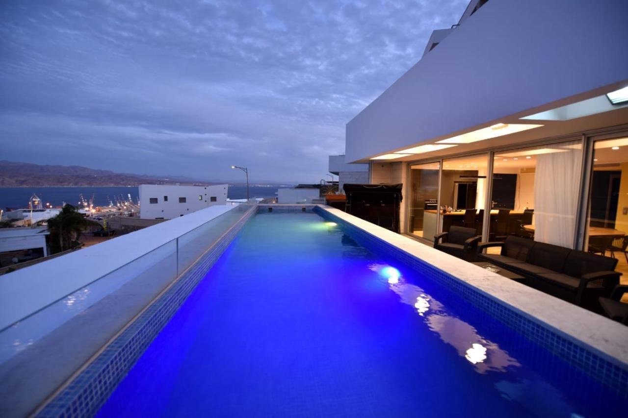 Private Pool Luxury Penthouses Sea View Eilat Extérieur photo