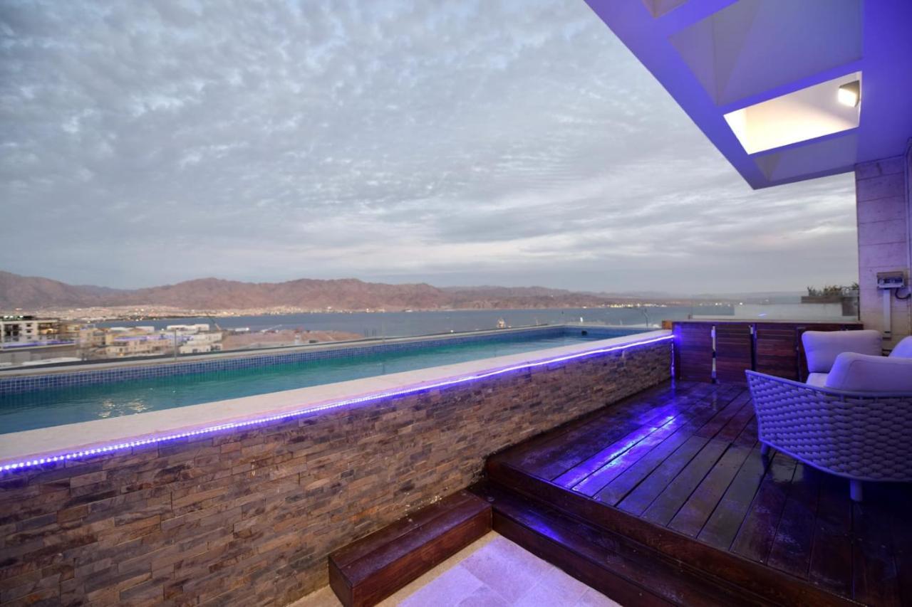 Private Pool Luxury Penthouses Sea View Eilat Extérieur photo
