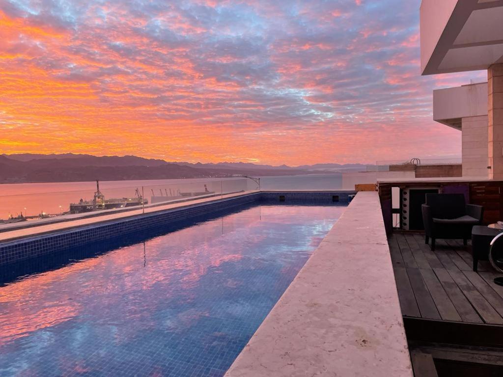 Private Pool Luxury Penthouses Sea View Eilat Extérieur photo